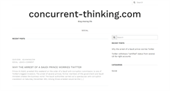 Desktop Screenshot of concurrent-thinking.com